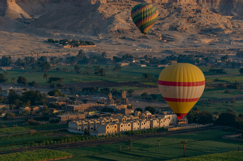 Hot air balloon Luxor