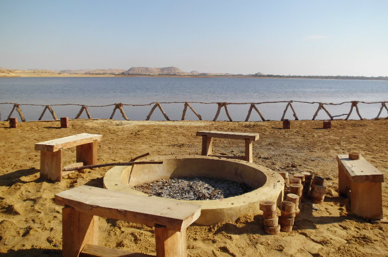 Siwa salt lake